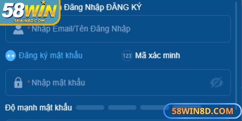 Hướng dẫn đăng nhập 58Win giúp bảo mật tài khoản tối đa