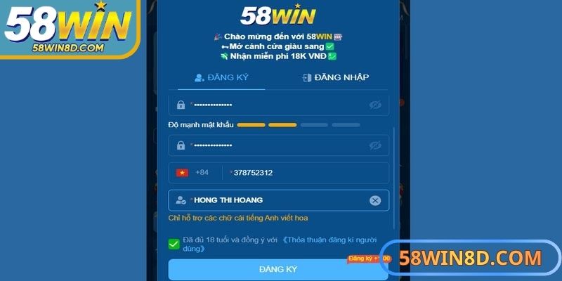 Hoàn tất thủ tục truy cập nhà cái và bắt đầu cá cược